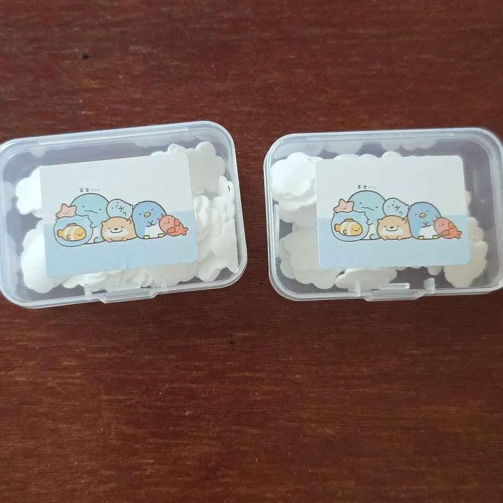 Characters Disposable Travel Soluble Hand Soap Green Slices 2 Pack in Case
